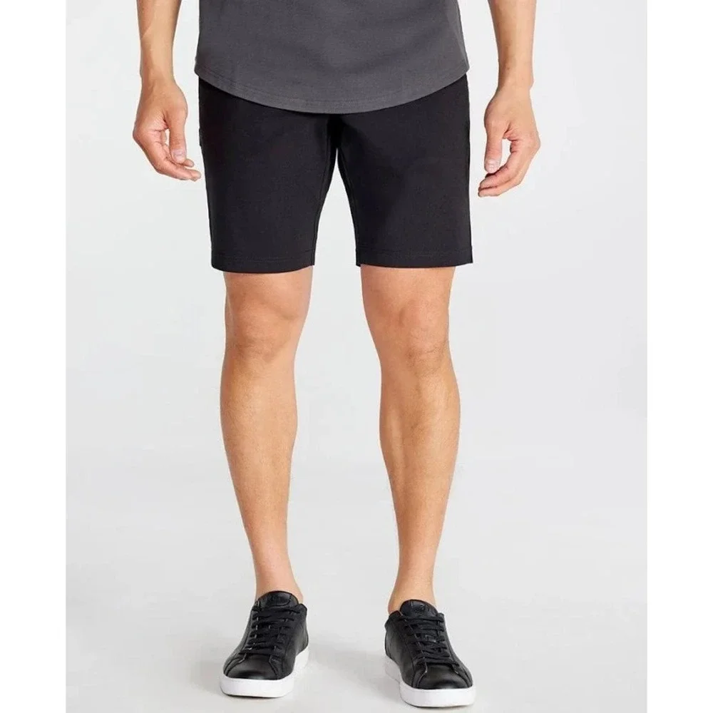 BYLT Everyday Chino Shorts 38 Black Elite+ Stretch Golf Casual Performance